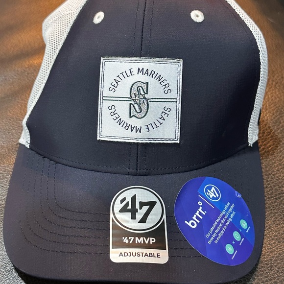 47 Other - Seattle Mariners ‘47 Adjustable MVP Mesh Hat Cap Navy OSFM MLB